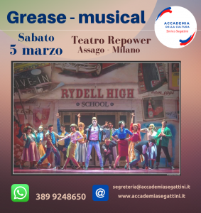 accademia segattini musical Grease