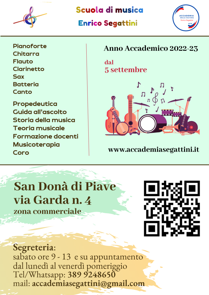 Scuola di musica E.Segattini San Donà di Piave Venezia